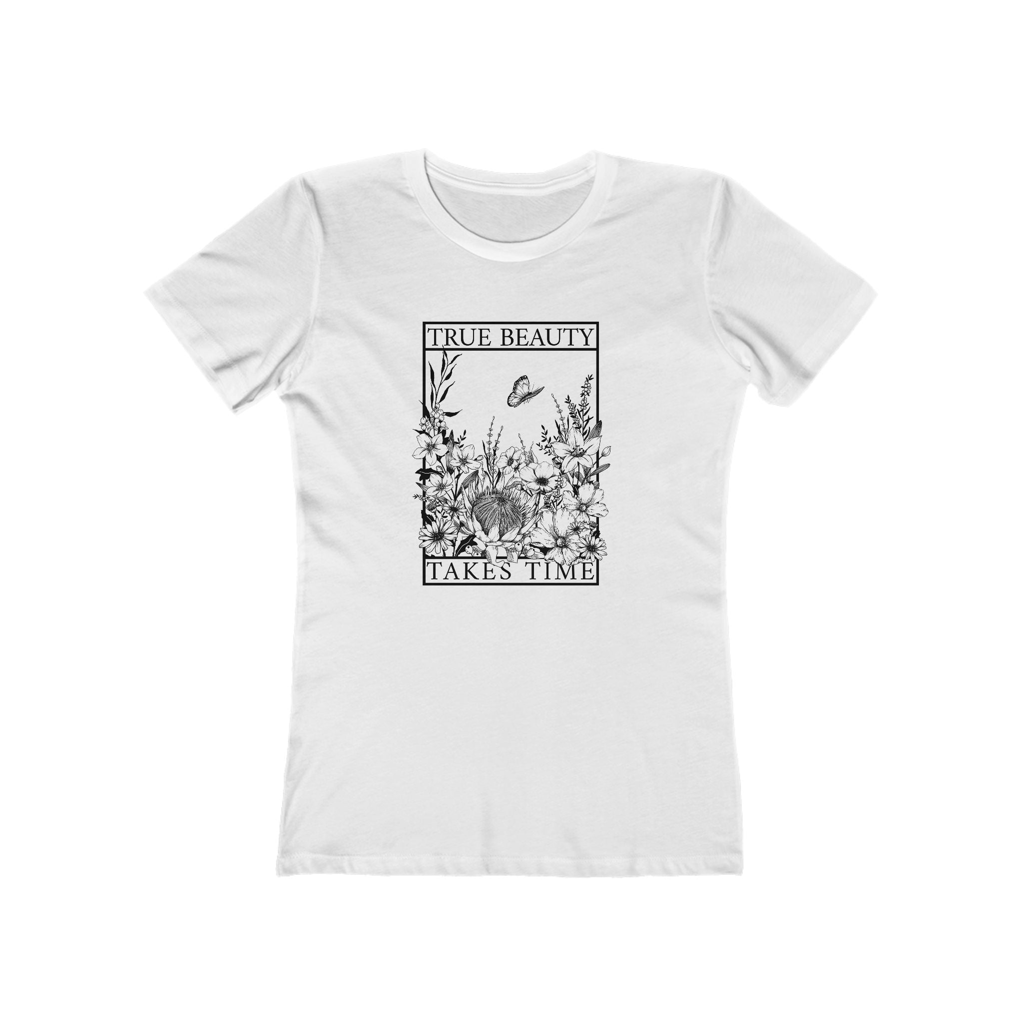 TRUE BEAUTY TAKES TIME - Short Sleeve Tee